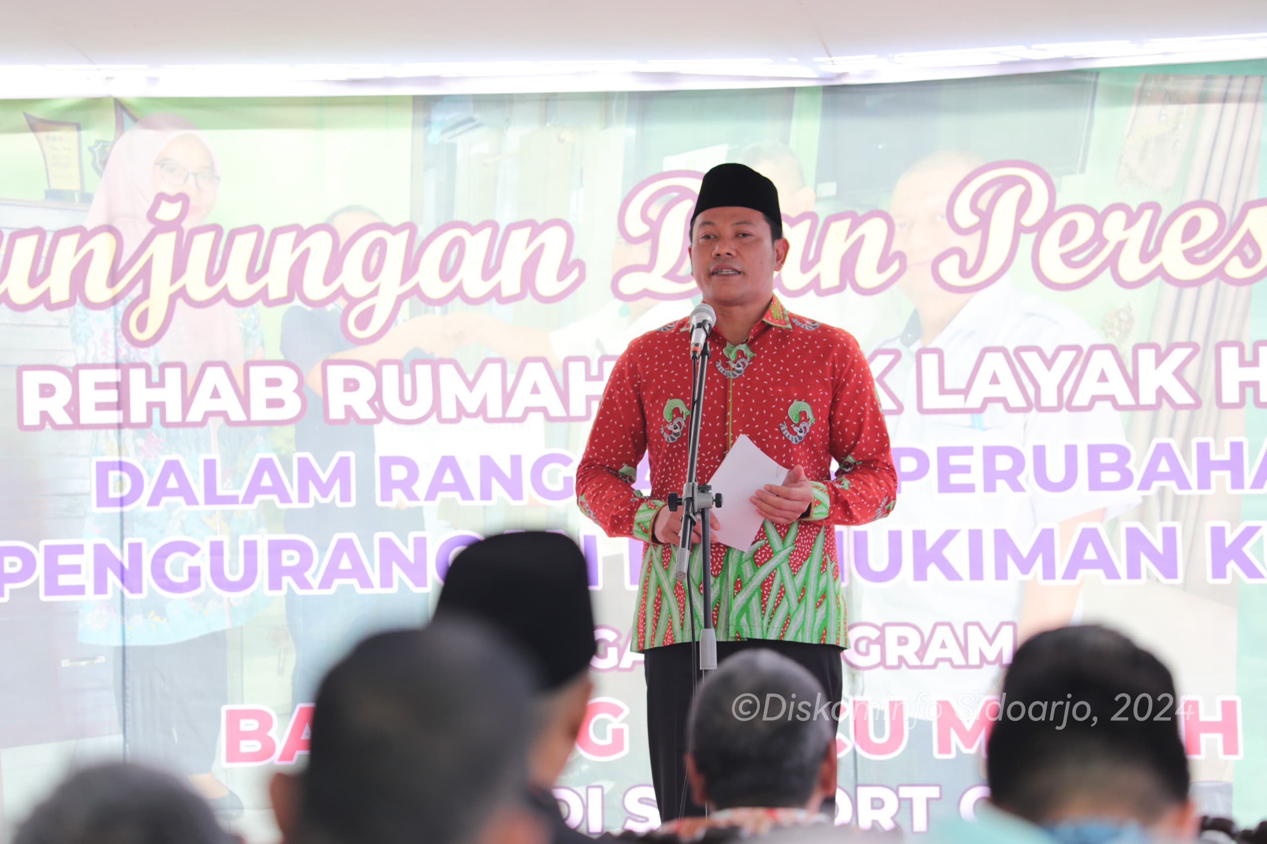 Tahun 2024 Pemkab Sidoarjo Dapat Selesaikan RTLH Sebanyak 368 Unit