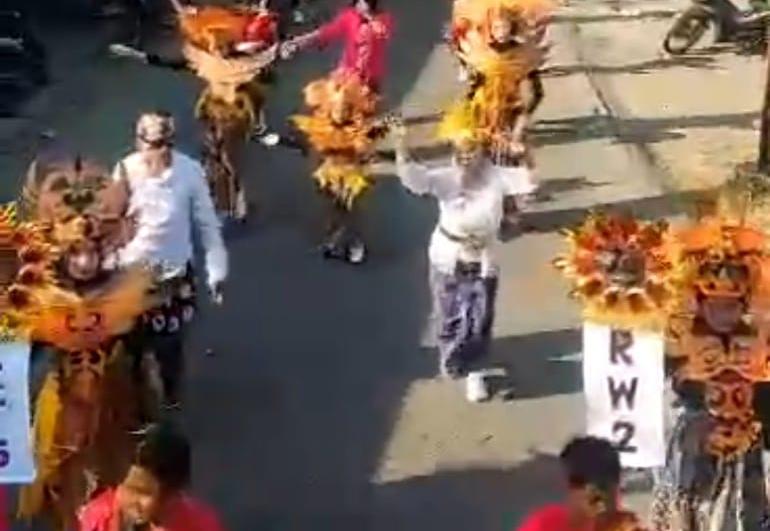 Karnaval Desa Pasinan Lemahputih Gresik, Usung Tema Kelompok Etnik dan Pahlawan Nasional