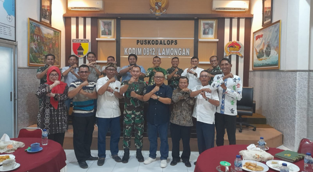 Kades Kades di Lamongan Datangi Makodim 0812, Ada Apa?