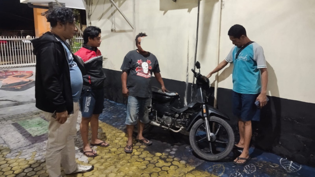 Polsek Cerme Ringkus Pencuri Motor, Pelaku Adalah Tetangga Korban