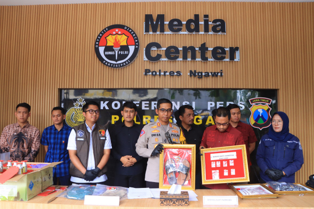 Polres Bersama Lapas Ngawi Berhasil Ungkap Kasus Narkotika dalam Sandal