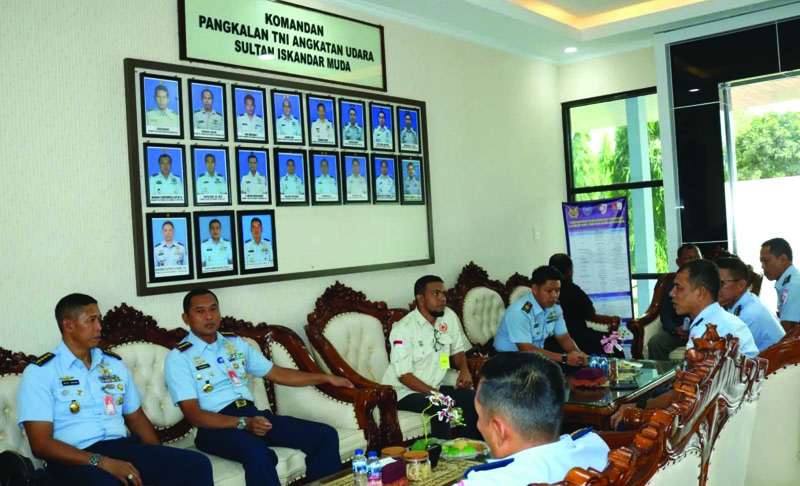 Asren Koopsud I Laksanakan Pengendalian dan Pengawasan di Lanud SIM dan MUS
