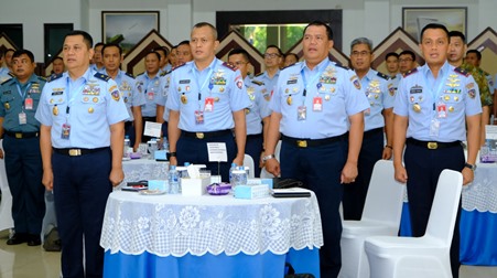 Pangkoops Udara I Hadiri Seminar Sishanudnas