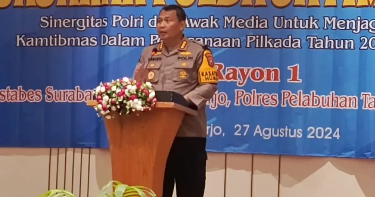 Pastikan Pilkada Serentak Damai, Bidhumas Polda Jatim Gelar Sarasehan dengan Insan Pers