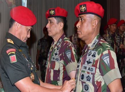 Danjen Kopassus Pimpin Serah Terima Jabatan, Penyerahan Jabatan dan Tradisi Korps Perwira Kopassus