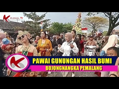 Video Pawai Gunungan Hasil Bumi Desa Bojongnangka, Pemalang