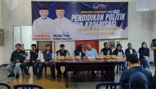 Konsolidasi DPD Nasdem Kota Cirebon matangkan pemenangan Pasangan Ahmad Syaikhu-Ilham Habibi. 