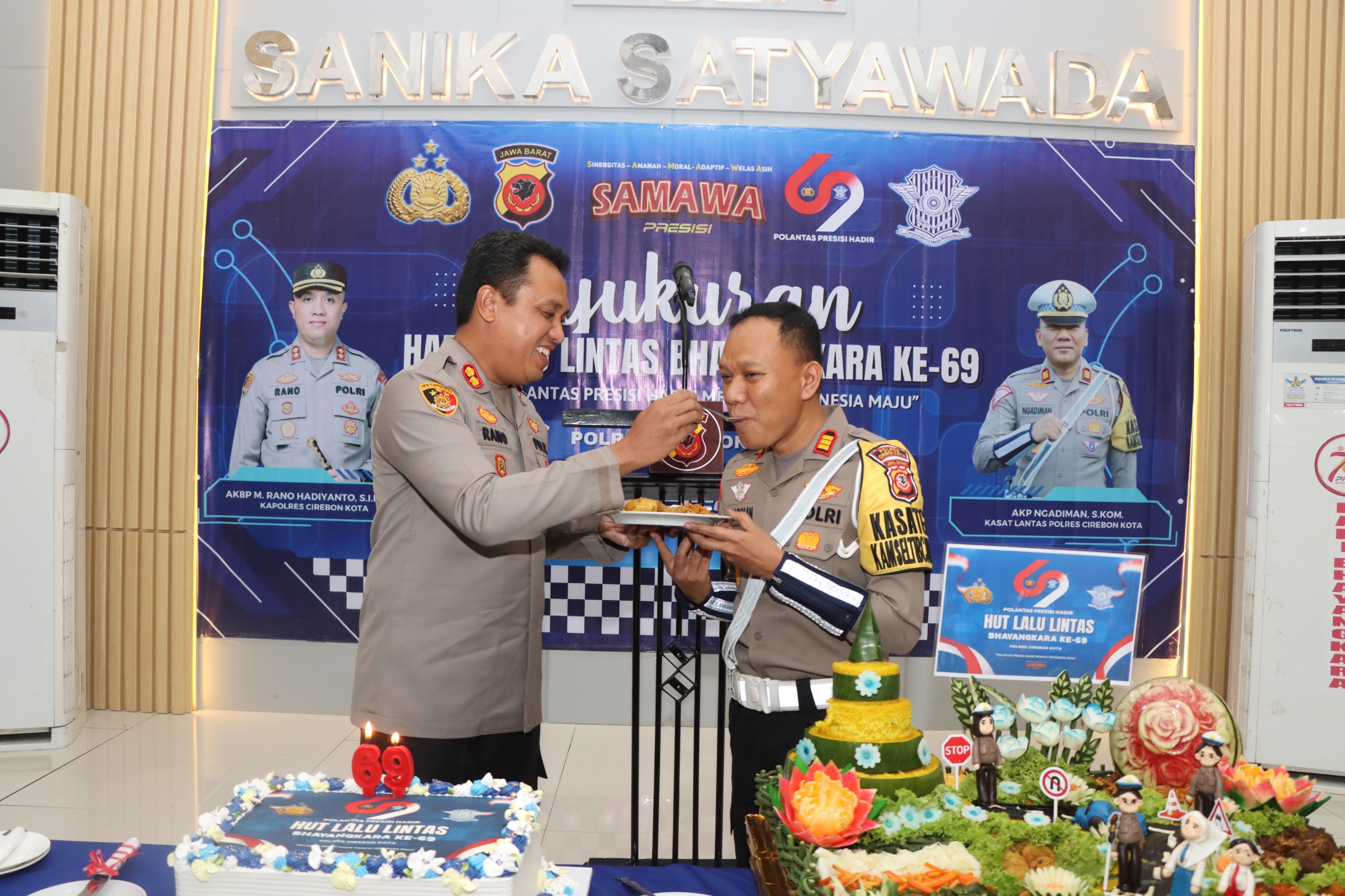 Peringati Hari Lalu Lintas, Kapolres Cirebon Kota Minta Polantas Bekerja Dengan 3S