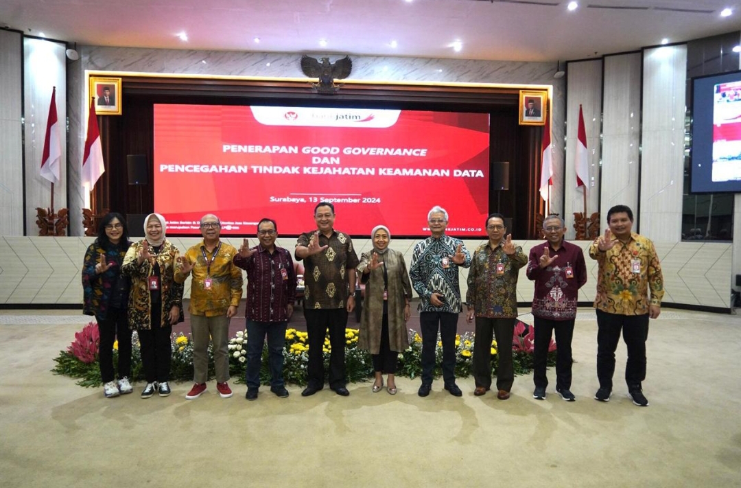 Dukung Penerapan Good Governance & Pencegahan Tindak Kejahatan Keamanan Data, Bank Jatim Lakukan Diskusi Panel dengan BIN Jawa Timur