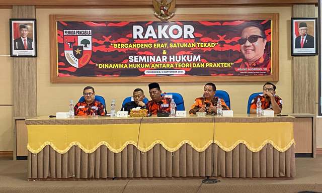Hadiri Rakor MPC PP, Bupati Sugiri Ajak Majukan Ponorogo dengan Semangat Pancasila sebagai Landasan Utama