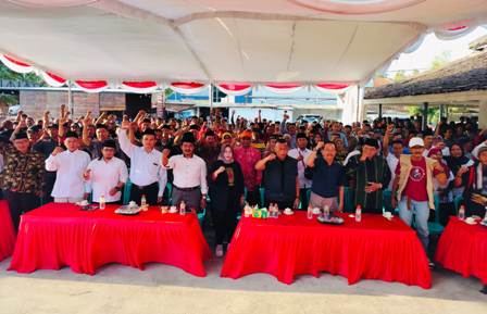 Ratusan Mantan Kades di Ponorogo Deklarasi Dukung Rilis Dua Periode