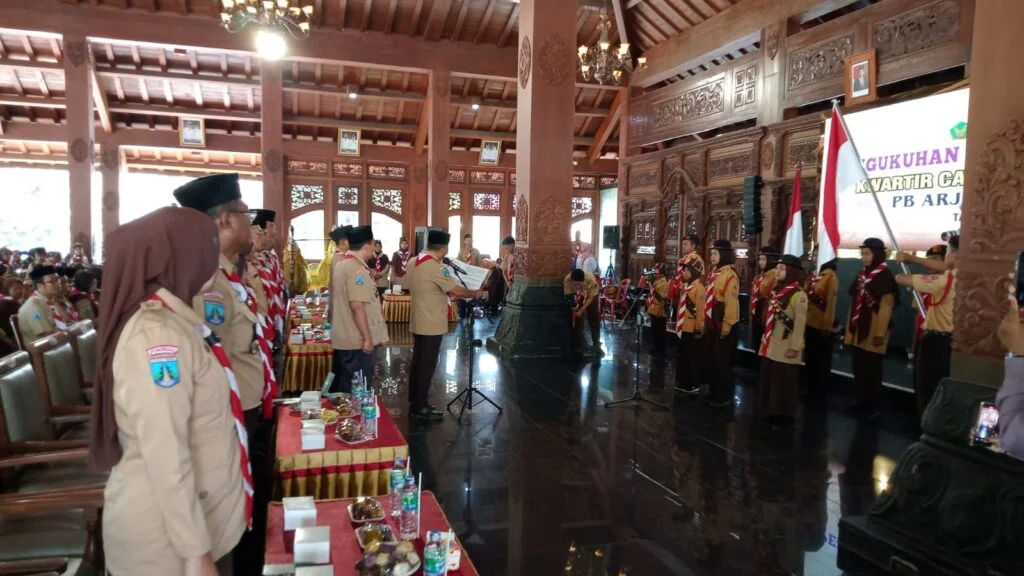 Ratusan Pramuka Garuda di Ponorogo Dikukuhkan Kak Giri