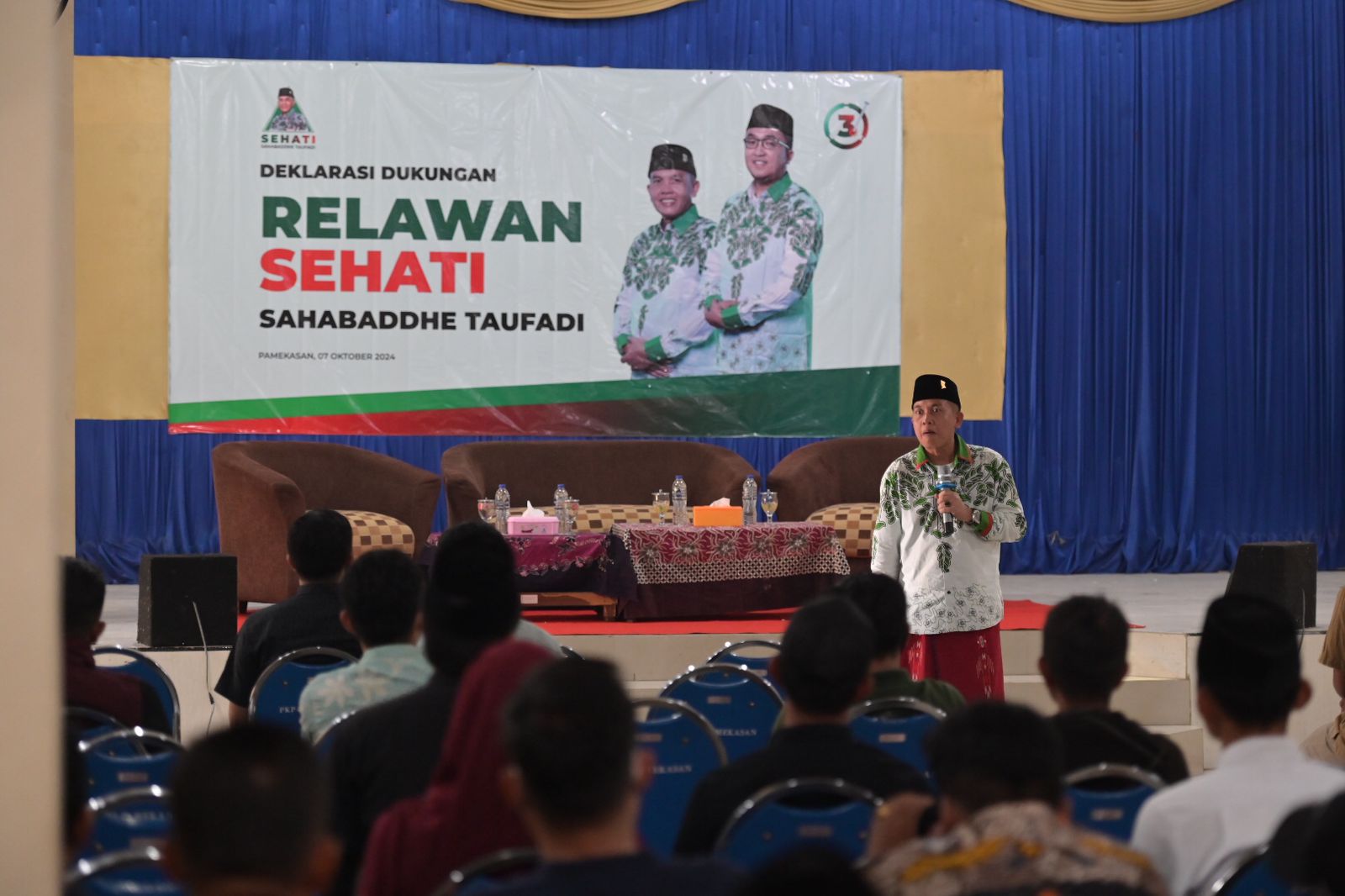 Dua Kelompok Nahdliyyin Pamekasan Mendeklarasikan Diri Dukung Paslon Berbakti Di Pemilukada 2024
