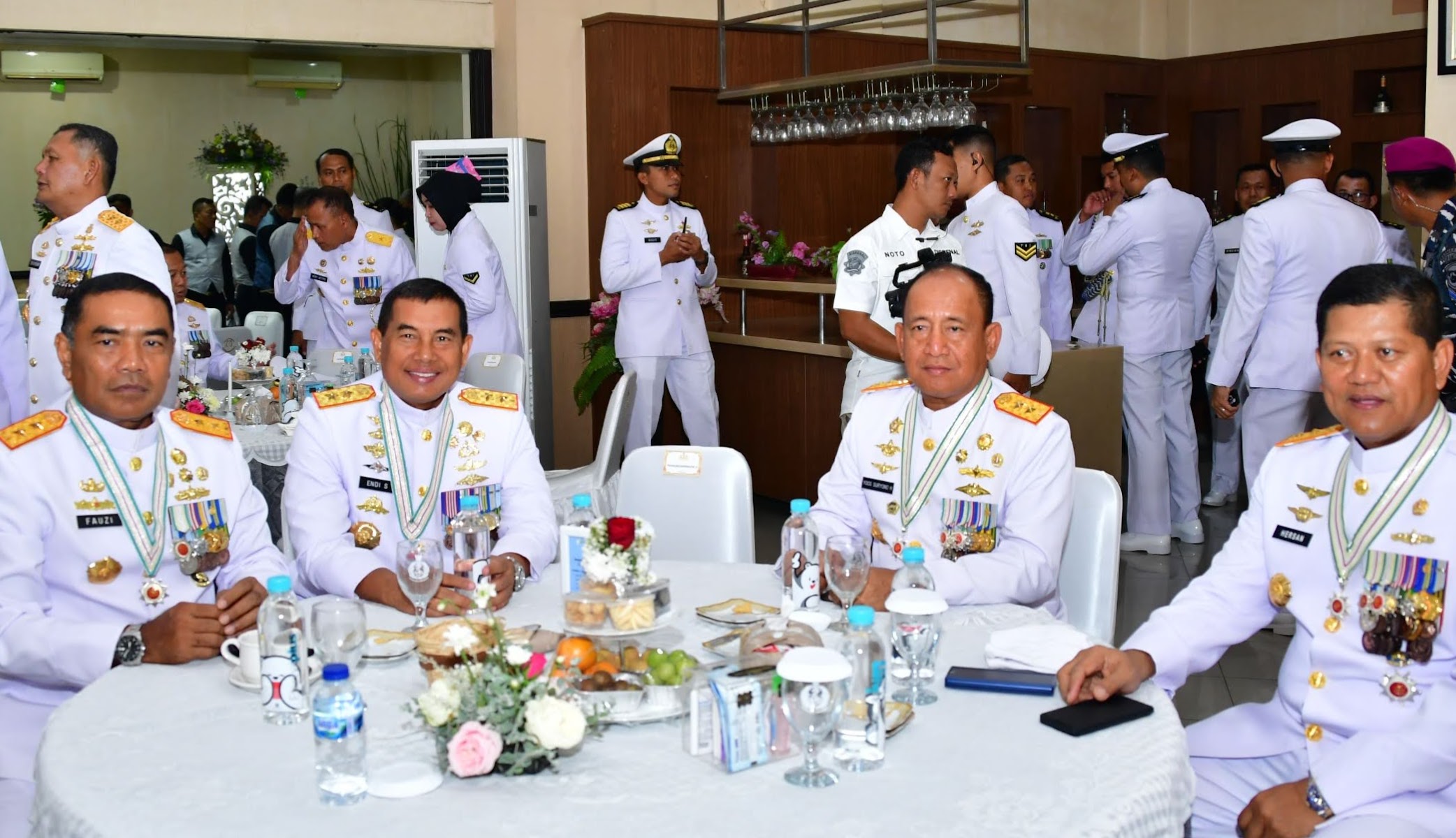 Danseskoal Hadiri Upacara Wisuda Pati TNI AL