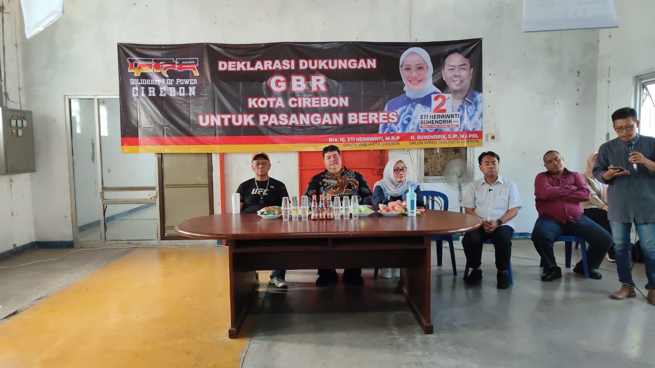 Dukung Pasangan BERES Pada Pilwalkot Cirebon 2024, GBR Optimis Kuatkan Kemenangan