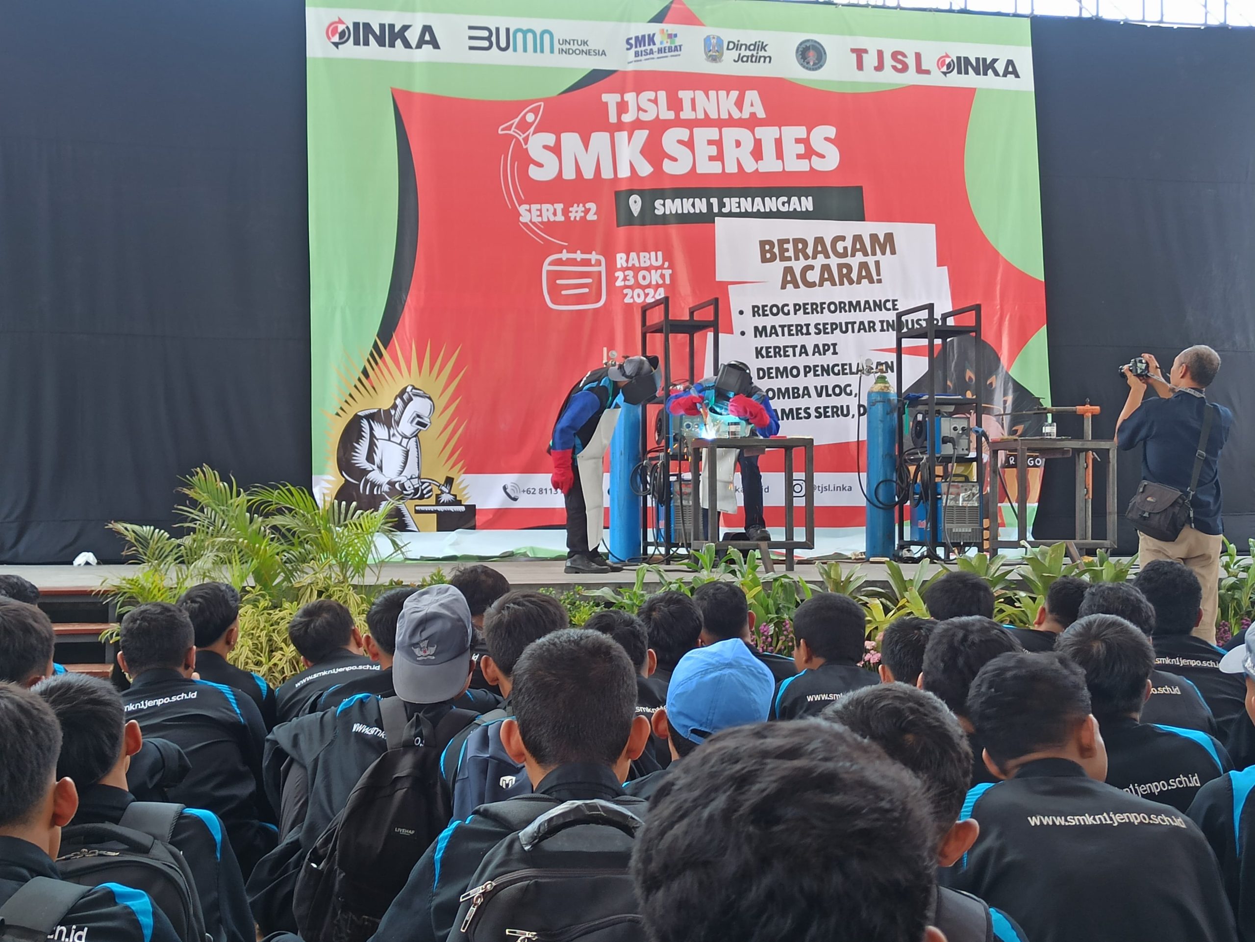 PT INKA Kunjungi STMJ Ponorogo, Adakan Program SMK Series untuk Jawab Kebutuhan Industri