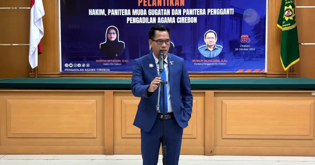2 Tahun Lebih Memimpin, Achmad Cholil Wujudkan PA Cirebon yg Modern, Profesional & Berkelas Dunia