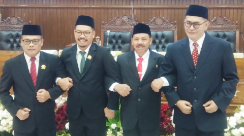 Pimpinan DPRD Magetan Resmi Dilantik