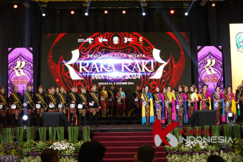 Kabupaten Kediri Berhasil Menduduki Top 5 Raka dalam Pemilihan Duta Wisata Jawa Timur 2024
