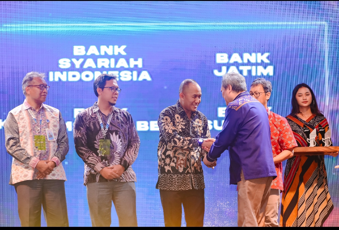 ATM Bersama Award 2024: Bank Jatim Sukses Jadi The Most Transaction Growth