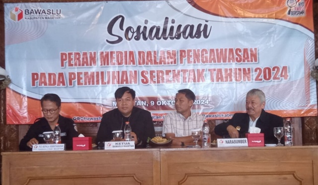 Bawaslu Magetan Gandeng Jurnalis Dukung Pengawasan Partisipatif