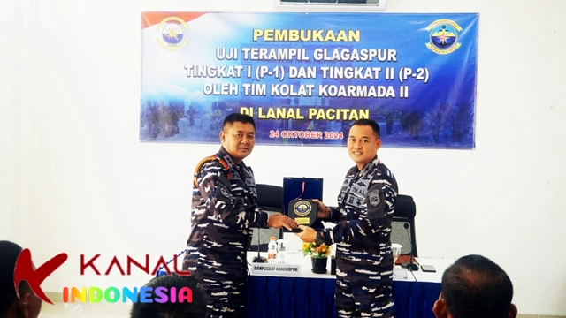 Lanal Pacitan Laksanakan Uji Gladi Tugas Tempur Pangkalan Tingkat l dan Tingkat II