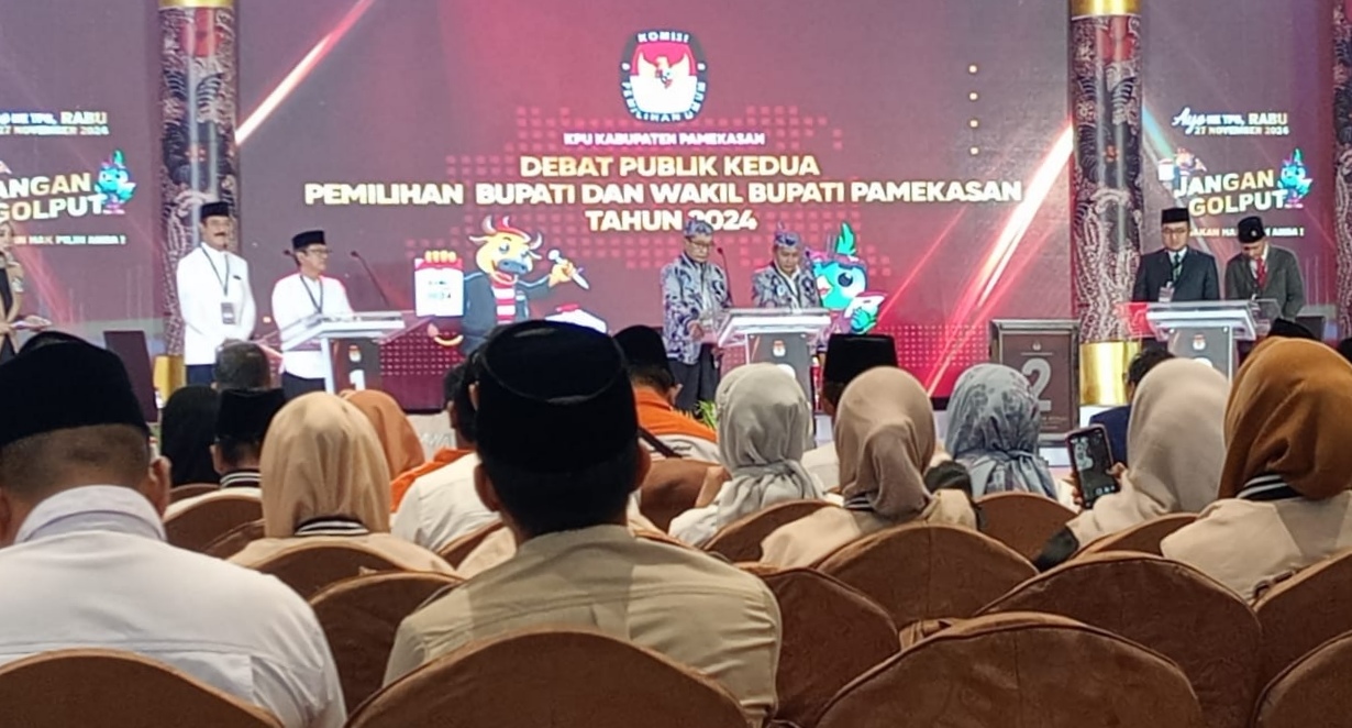 KPU Pamekasan Gelar Debat Publik ke-2 Paslon Pilkada 2024