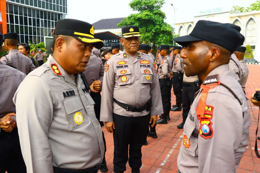 Latja Bintara Polri Gelombang II Tahun 2024 di Polres Gresik, Membentuk Polri Profesional dan Berintegritas