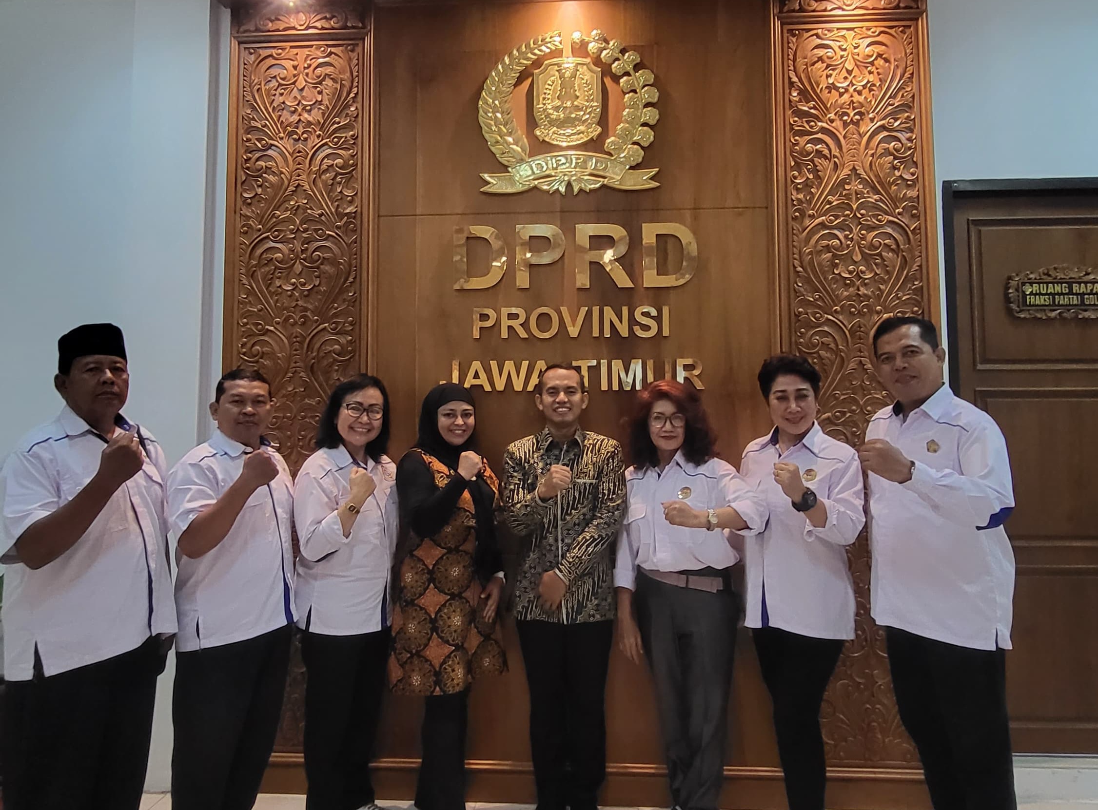 Hearing dengan Komisi E FPLKP Jawa Timur Ajak Kolaborasi Pemerintah Provinsi Siapkan Generasi Siap Kerja di Jawa Timur