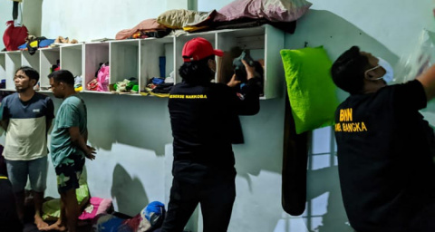 Kalapas Sungailiat Ari Nirwanto Pimpin Razia Narkoba Bersama Polres dan BNNK Bangka