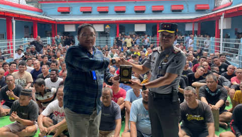 KPU Lakukan Sosialisasi Terkait Pilkada 2024 di Lapas Kelas IIB Ngawi