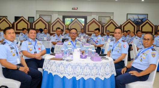 Kaskoops Udara I Hadiri Rapat Evaluasi Pelaksanaan Program Kerja dan Anggaran Koopsudnas TA. 2024