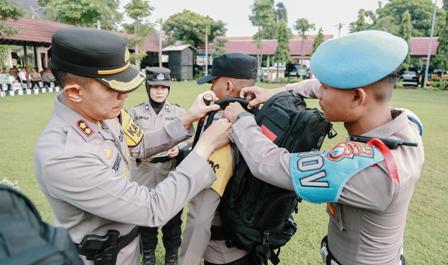 Tinggal Hitungan Hari Pilkada Jombang, 600 Personil Kepolisian Disiagakan di TPS