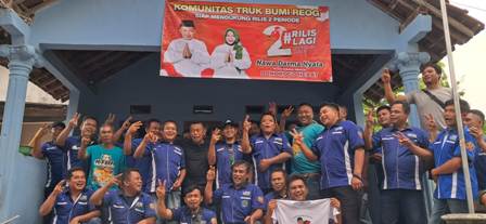 Komunitas Truk Bumi Reog Deklarasi Dukung Rilis Dua Periode