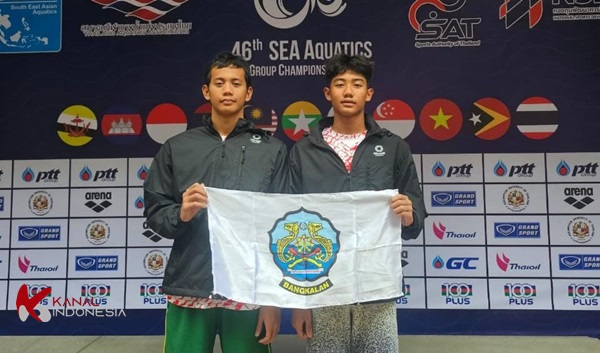Dua Timnas Renang Asal Bangkalan Tunjukan Tajinya Merebut 2 Medali Emas di Event SEA Age 2024