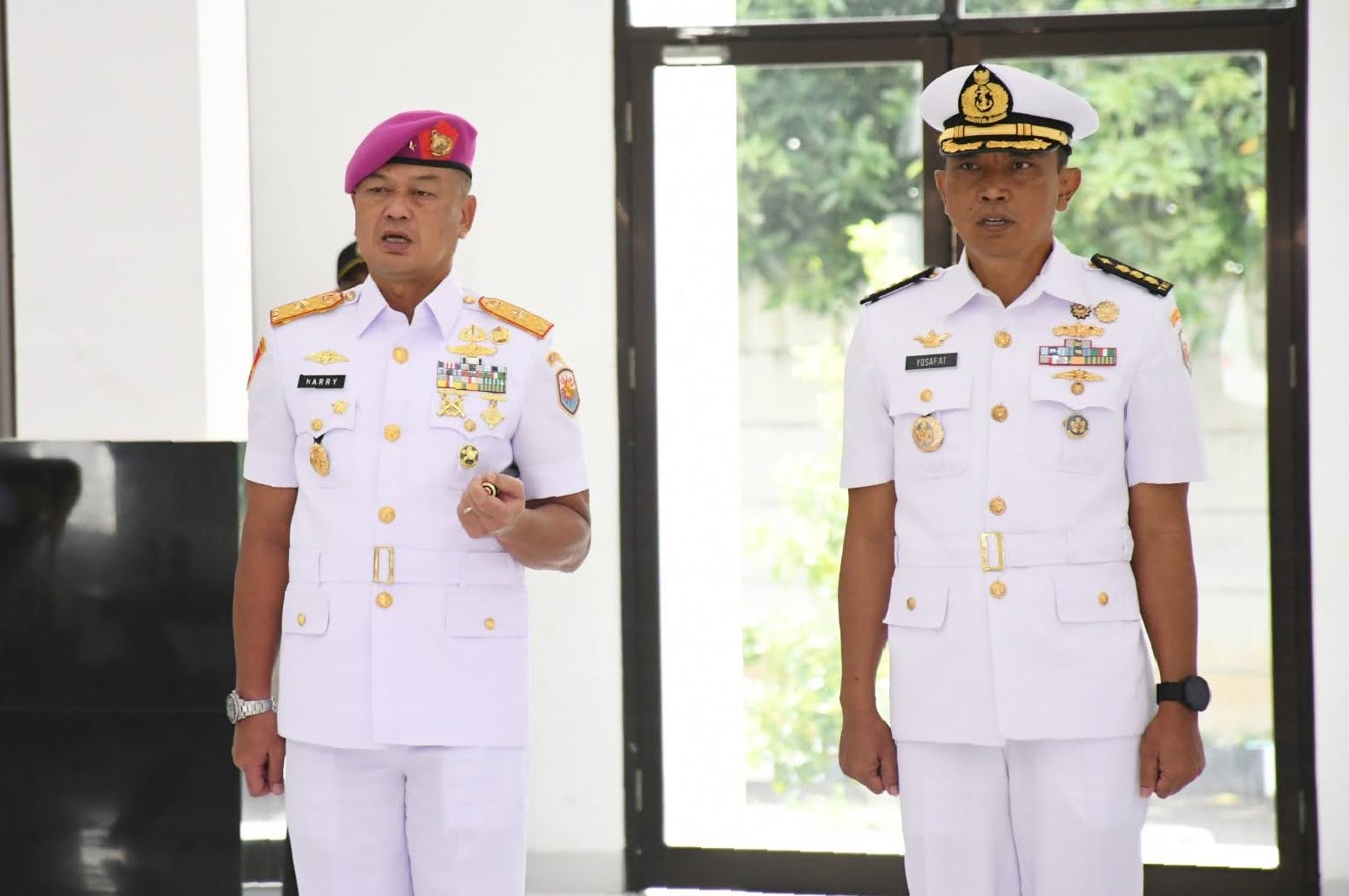 Danlantamal III Jakarta Hadiri Upacara Sertijab Kapok Sahli Koarmada I
