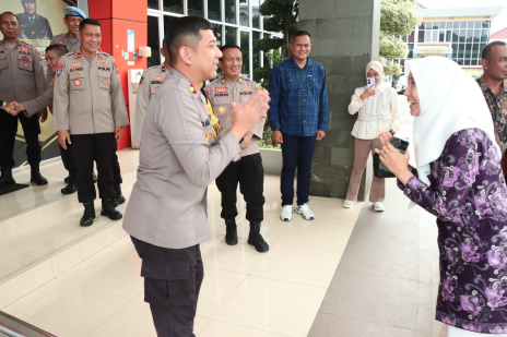 Komisi A DPRD Jatim Tinjau Kesiapan Pengamanan Tahun Baru 2025 di Polres Gresik