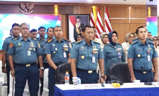 Lantamal III Jakarta Ikuti Bimtek Bidang Administrasi Personel Militer dan ASN Di Lingkungan TNI AL TA 2024