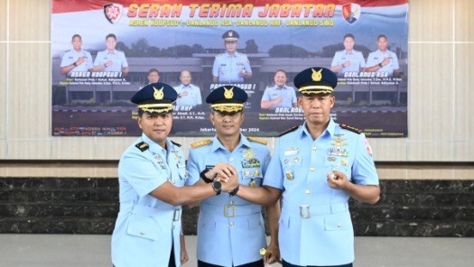 Pangkoops Udara I Pimpin Sertijab Asren Koops Udara I dan Tiga Danlanud Wilayah Sumatera