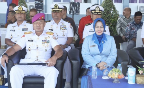 Danlantamal III Jakarta Hadiri Upacara Sertijab Danlantamal IV Batam