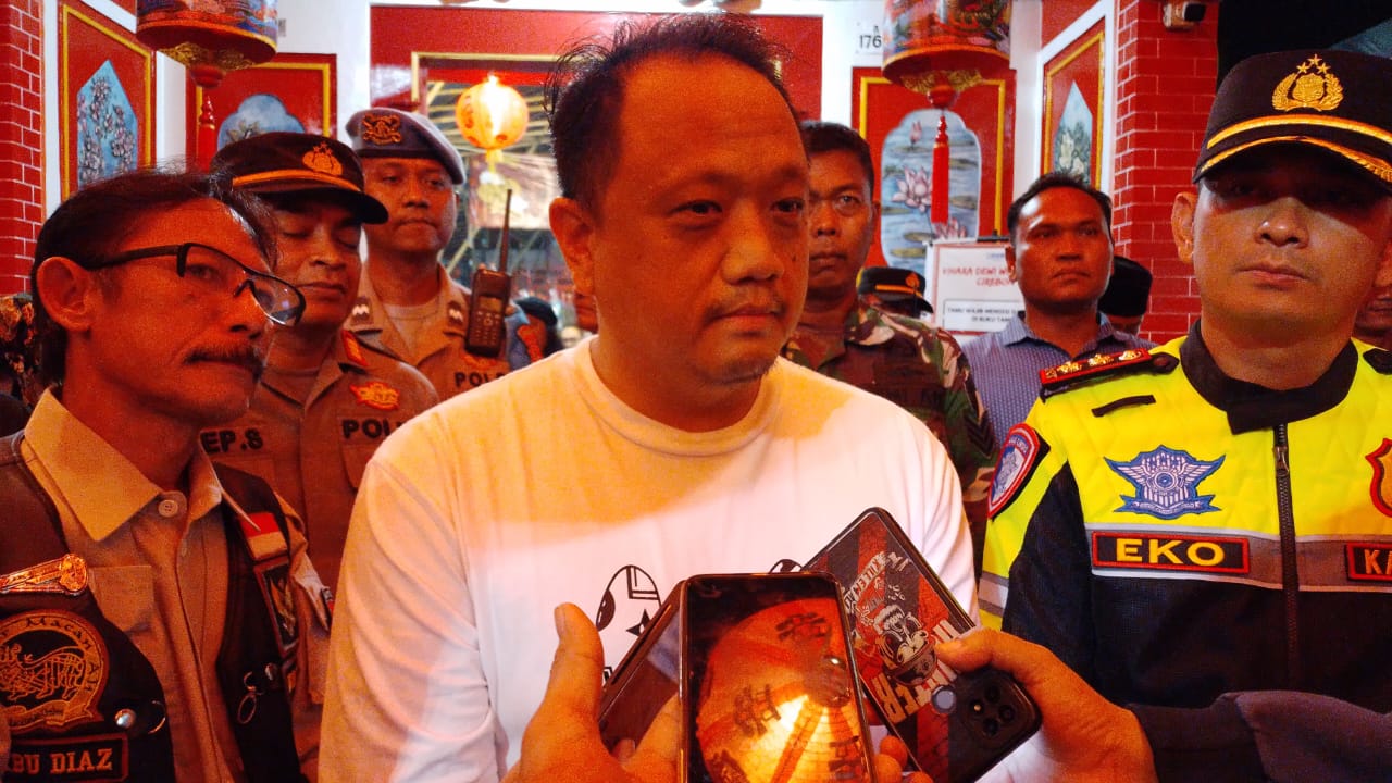 Tinjau Perayaan Tahun Baru Imlek, Ketua DPRD Kota Cirebon Apresiasi Pengamanan Polres Cirebon Kota