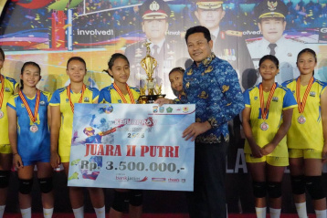 Plt Bupati Subandi Berharap Banyak Bibit Atlet Voli Berprestasi di Sidoarjo
