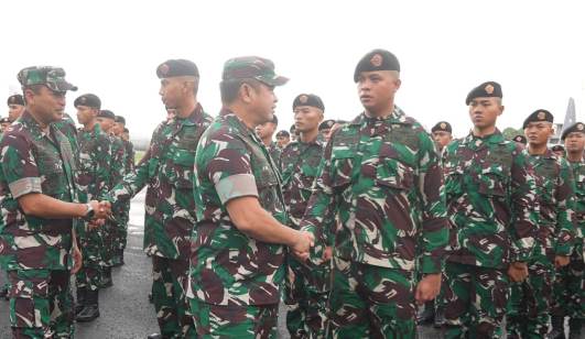 Tampil Memukau di India, Panglima TNI dan Kasad Sambut Kontingen Patriot Indonesia