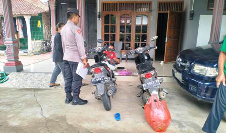 Kecelakaan Dua Sepeda Motor di Jambon, Empat Orang Luka-Luka