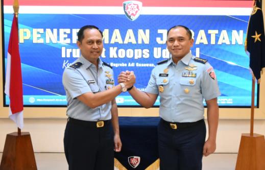 Irkoops Udara I Terima Pejabat Irum Itkoops Udara I yang Baru