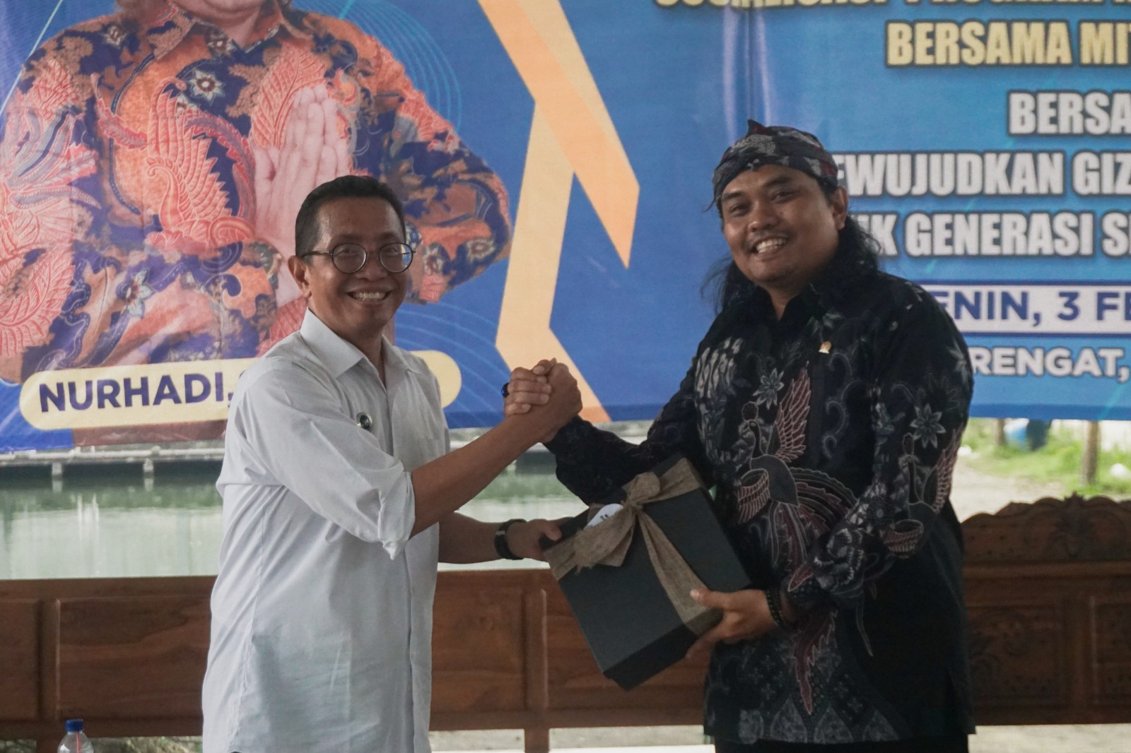 DPR RI dan Badan Gizi Nasional Sosialisasi Makan Bergizi Gratis Untuk Anak-anak Blitar
