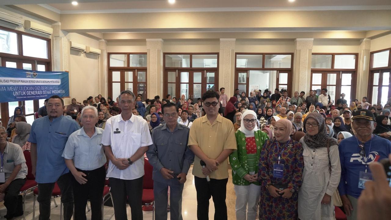 Sosialisasi Program Makan Bergizi Gratis Bersama Warga Kebayoran Lama