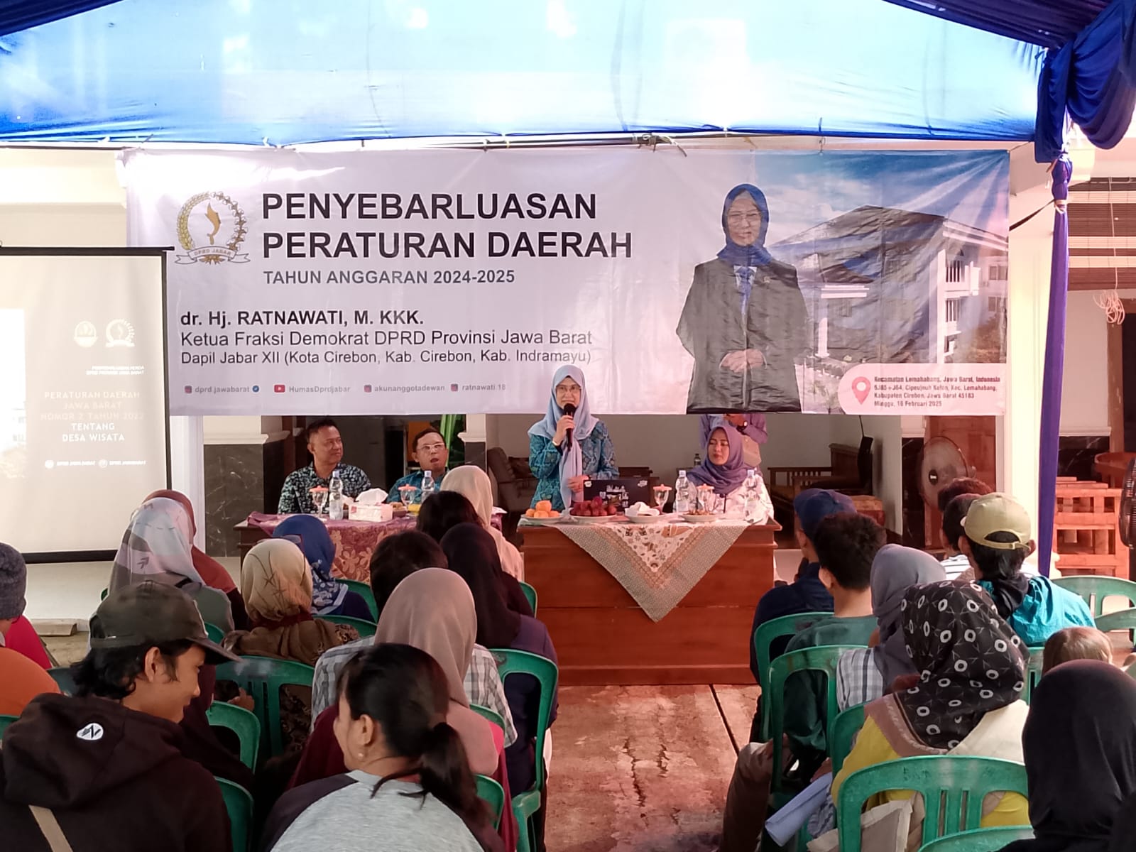 Penyebaran Peraturan Daerah 2024-2025, Hj Ratnawati Fokus Bangkitkan Desa Wisata