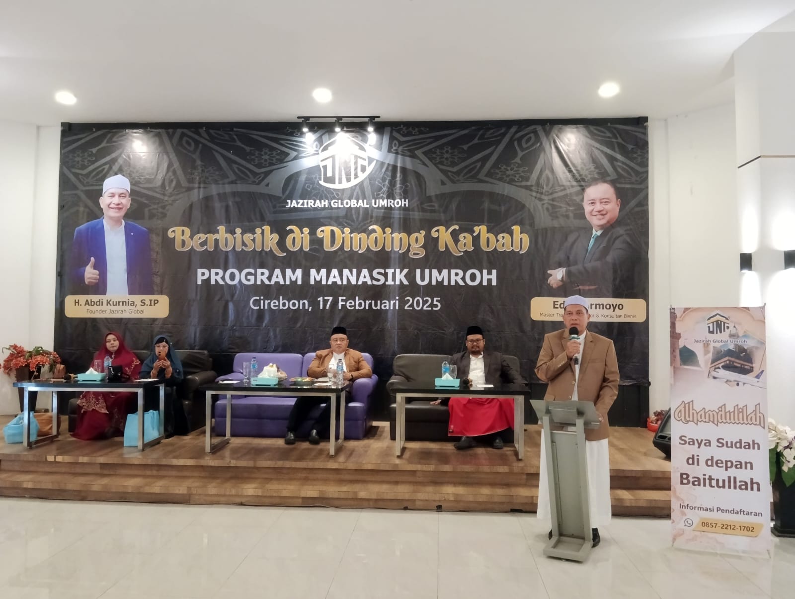 Persiapkan Jemaah ke Tanah Suci, Jazirah Nusantara Global Gelar Manasik Umrah