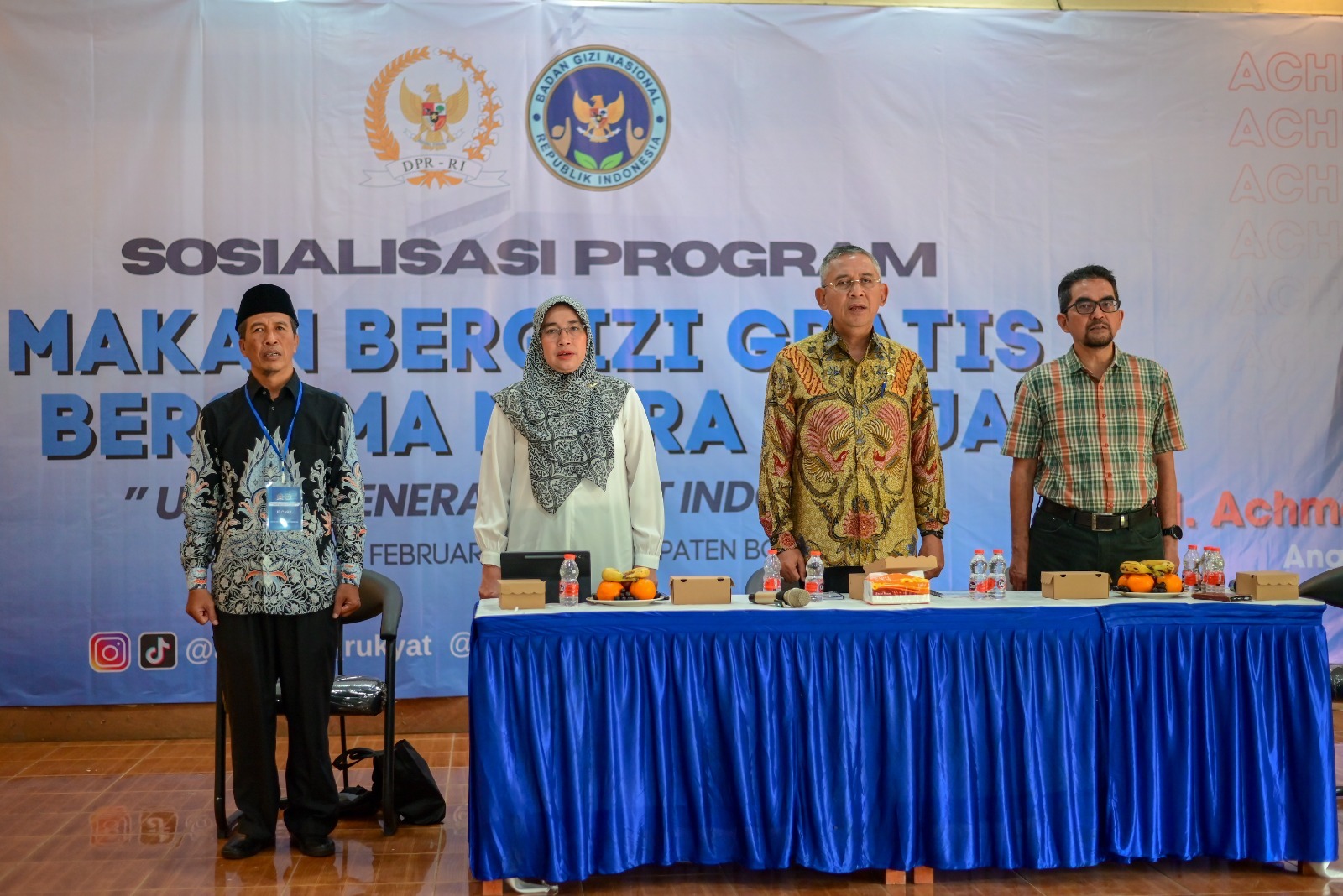 Makan Bergizi Gratis Bakal Masuk Kabupaten Bogor, DPR RI dan BGN Gencar Sosialisasi